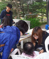 2014 선린대학교 튤립축제 메이크업 동아리 봉사활동