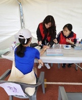 2023년 제21회 통일기원 해변마라톤대회<간호학부 건강관리 부스 운영>